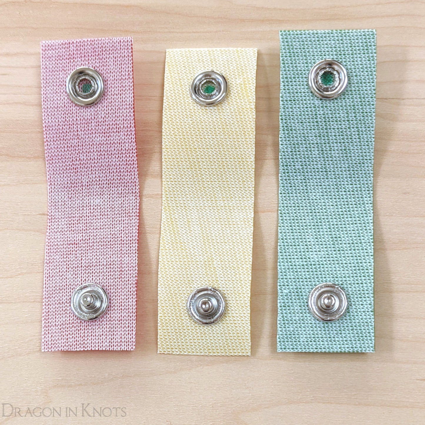 Cord Holders - Traffic Light Colors - Dragon in Knots