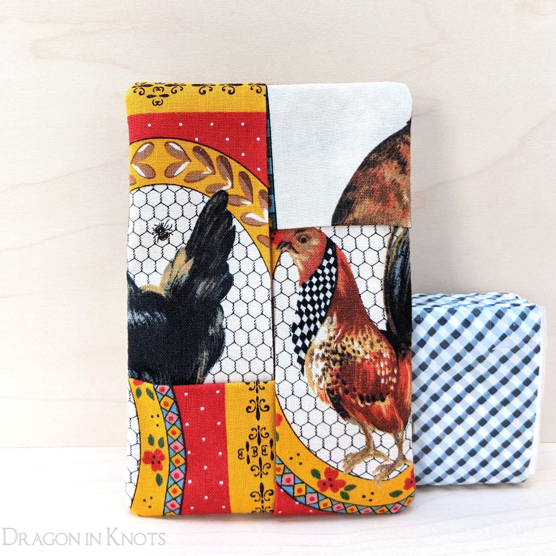 Rabbit Pocket Tissue Cover - Dragon in Knots