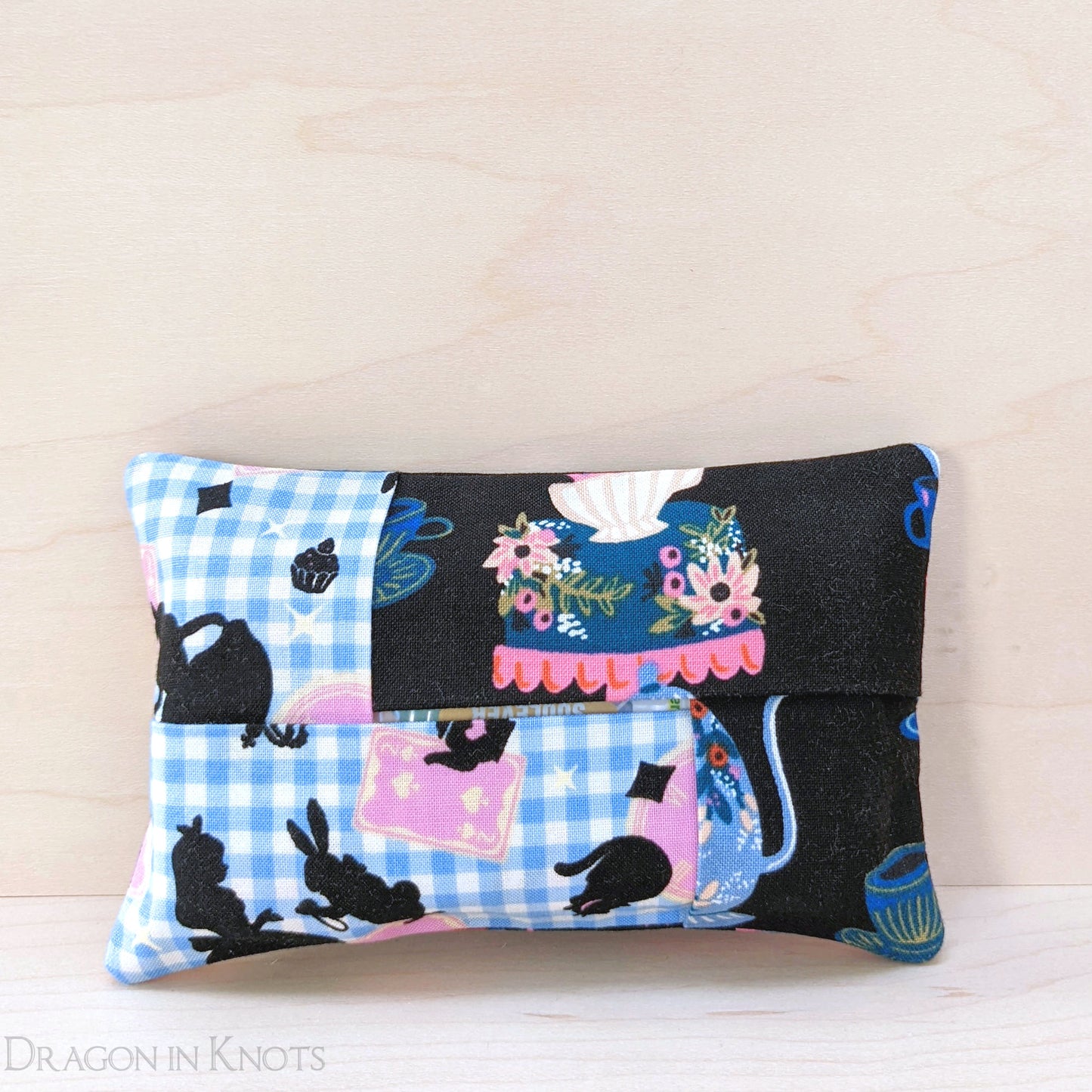 Alice at Tea Portable Tissue Case - Dragon in Knots