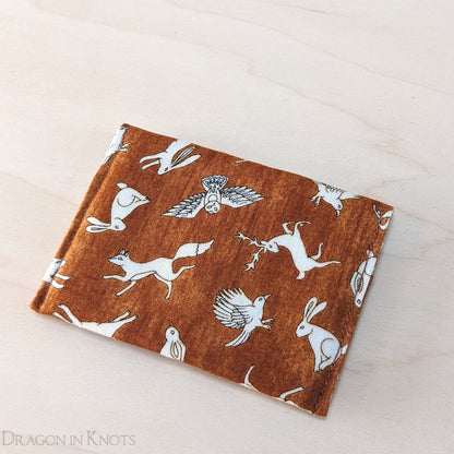 Wild and Wise Card Wallet - Dragon in Knots